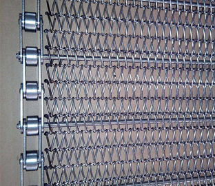 Конвейерная лента сетки теплостойкого металла, ширина привода с цепной передачей подгонянная транспортером