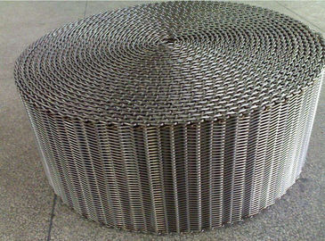 Конвейерная лента сетки нержавеющей стали 304, отжатая таможня конвейерной ленты стального провода