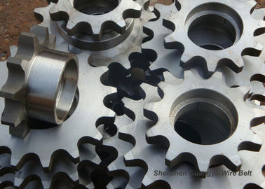 Шестерня колеса цепных колес нержавеющей стали высокой точности с обработкой порошковых металлургий