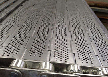 Ровная поверхностная конвейерная лента еды, высокопрочный пояс связи плиты с цепью ролика